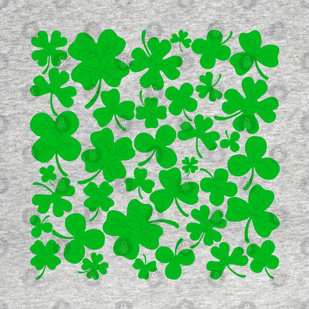 St Patrick’s Day Shamrocks by BE1820